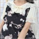 Three Tail Tree Milk Candy Bunny Ears Short and Long Sleeve Blouse(Leftovers/Stock is low)